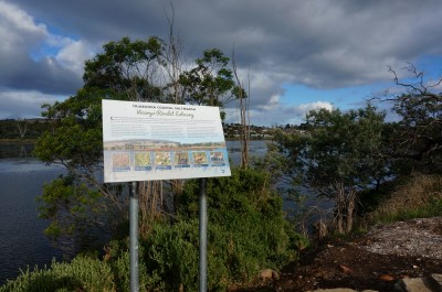 view of Vicarys Rivulet Estuary