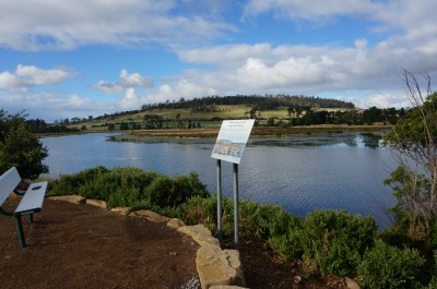 view of Vicarys Rivulet Estuary